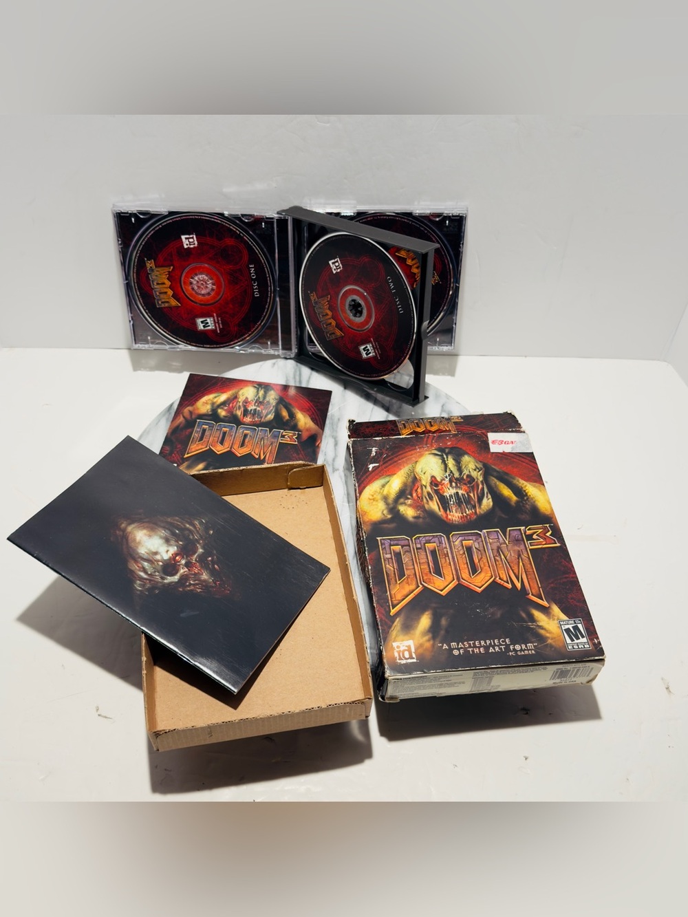 Doom 3 PC CD-ROM 2004 Big Box Edition CIB Excellent Condition